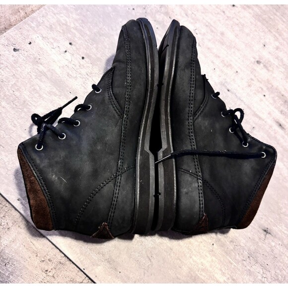 Vintage L.A. GEAR 1992 Unisex Leather Ankle Boot size 8 90’s High Top Korea - Picture 14 of 14